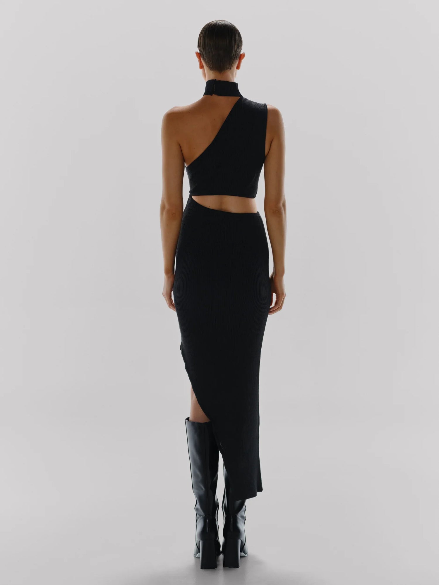 Takara Midi Dress | Onyx