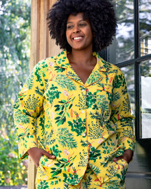 Herb Garden - Long Sleep Set - Citrine - Printfresh