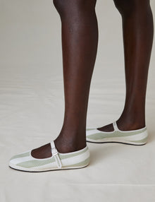Womens | Drogheria Crivellini for Attersee - The Mary Janes | Cypress Stripe