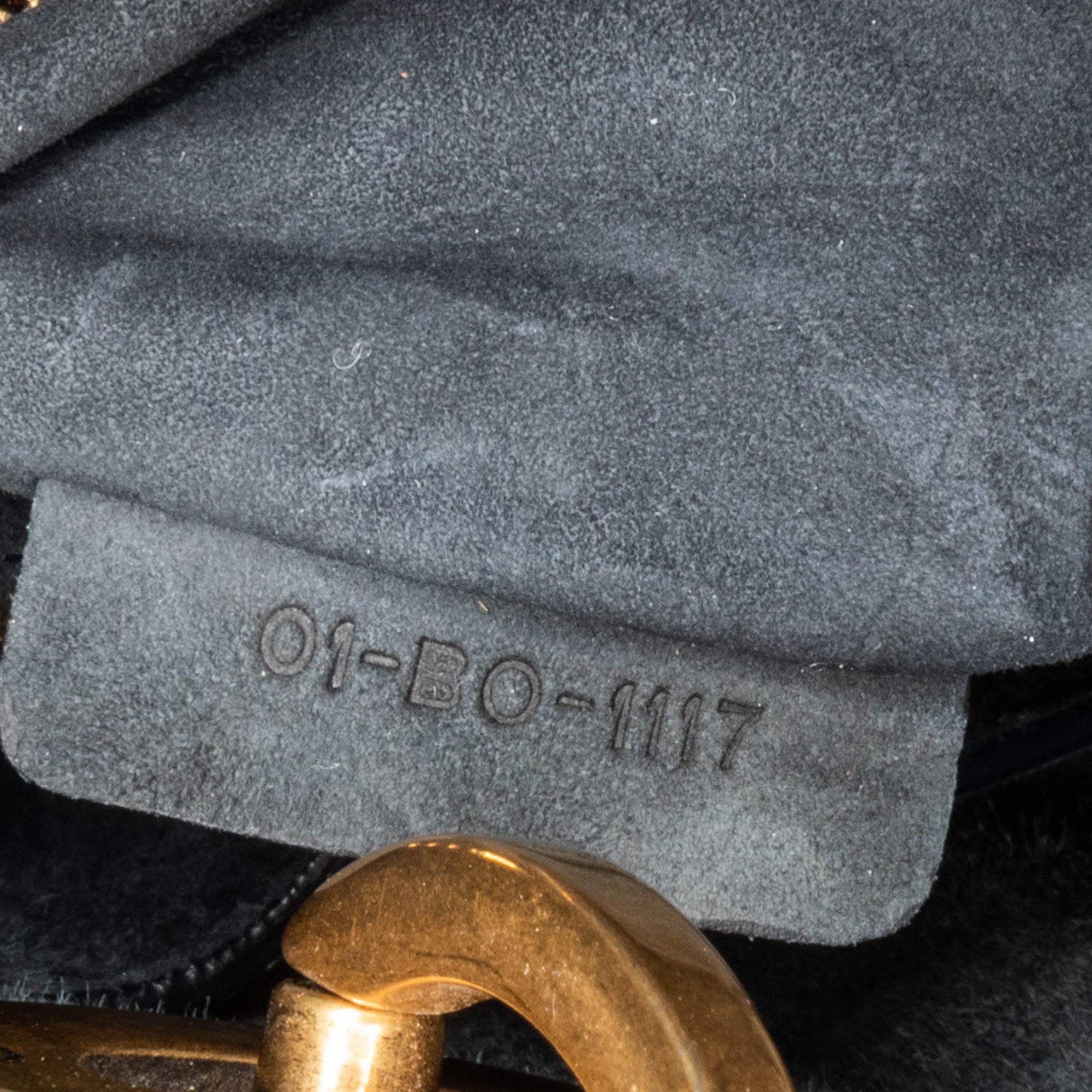 Dior | Pre-Owned Mini Denim Cannage Studded Supple Lady | Blue/Navy