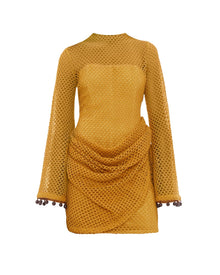 EGU Crochet Dress | Mustard