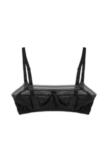 Kaia Underwire Bandeau Bra | Black