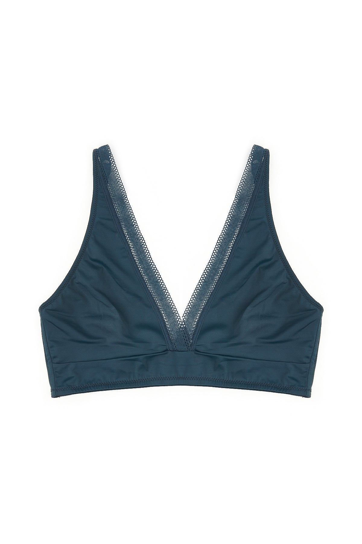 Nano Soft Cup Plunge Bra | French Navy