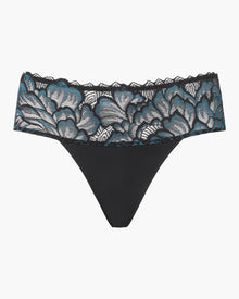 Black Boyleg - Encantata Cheeky Bikini