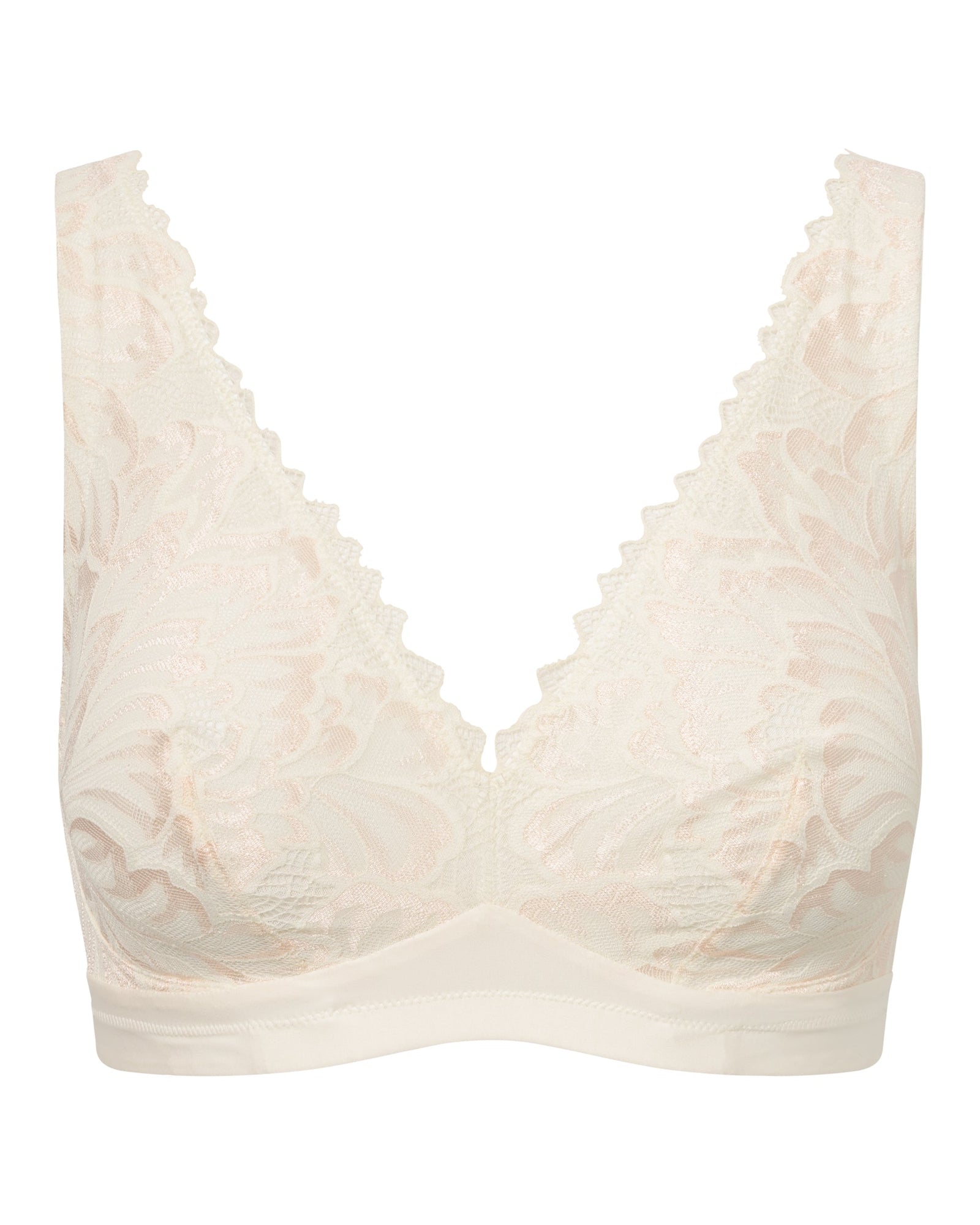 White Bralette - Encantata Curvy Bralette