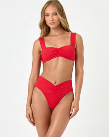 Bardot Bikini Bottom | Flame