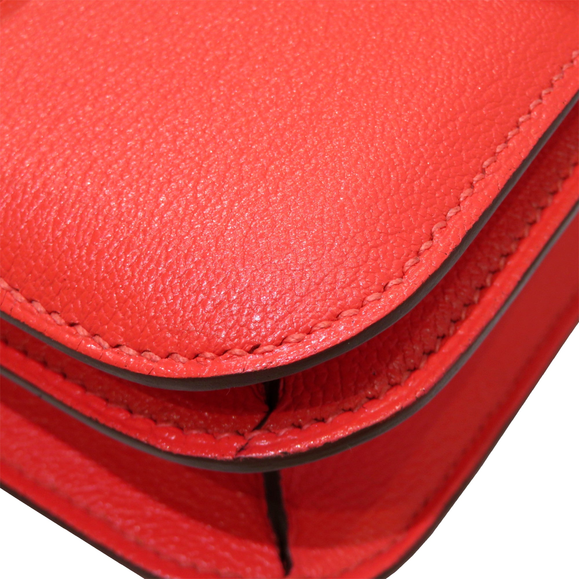 Hermes | Pre-Owned Mini Epsom Constance 18 | Red