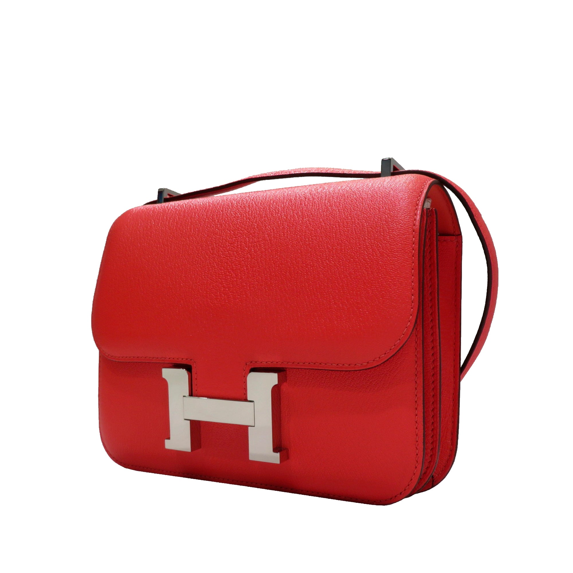 Hermes | Pre-Owned Mini Epsom Constance 18 | Red