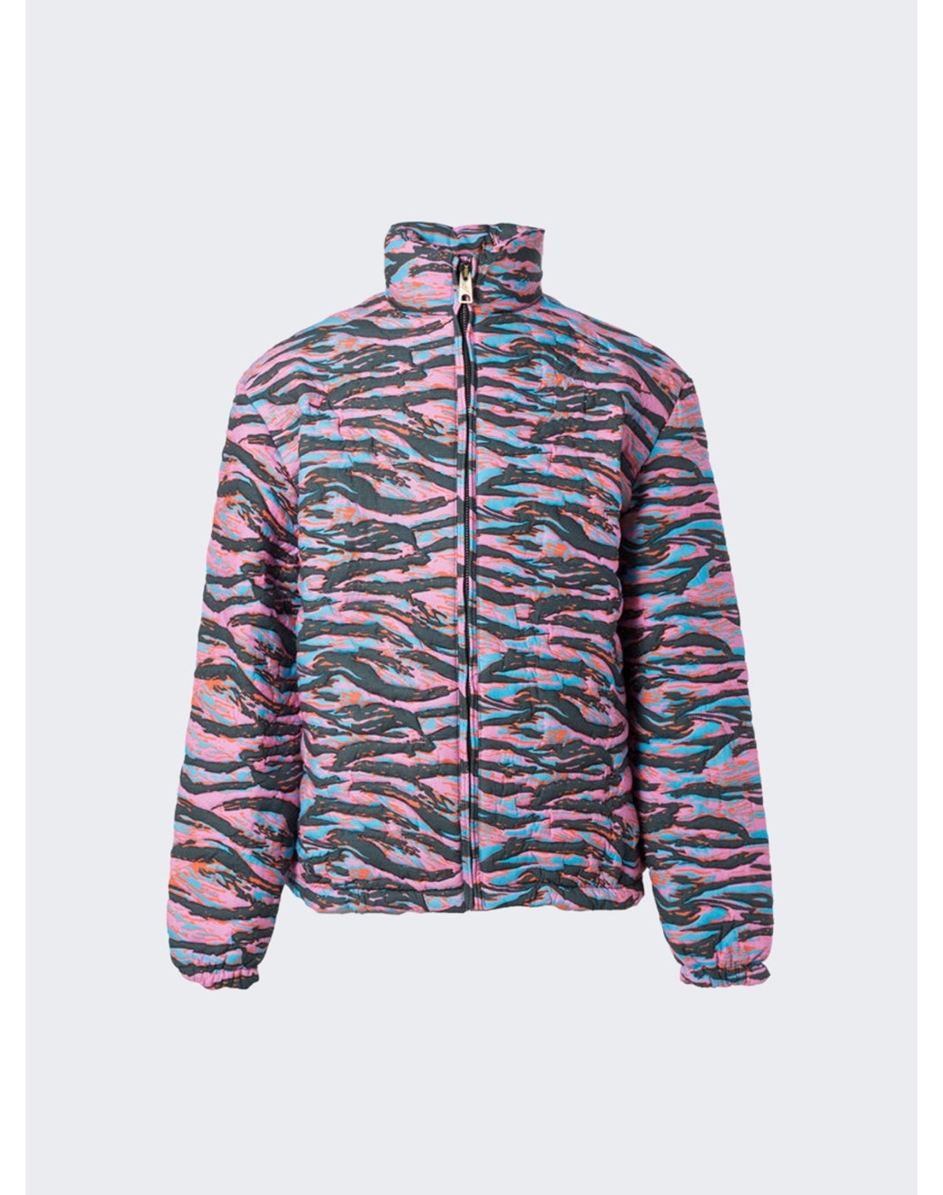 ERL | Men | Printed Quilted Puffer Jacket | Pink Rave Camouflage
