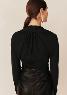 Odessa V Top | Black
