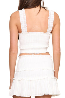 Sunlight Lurex Crop Top