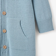 Boys | Hooded Knit Jumpsuit | Blue