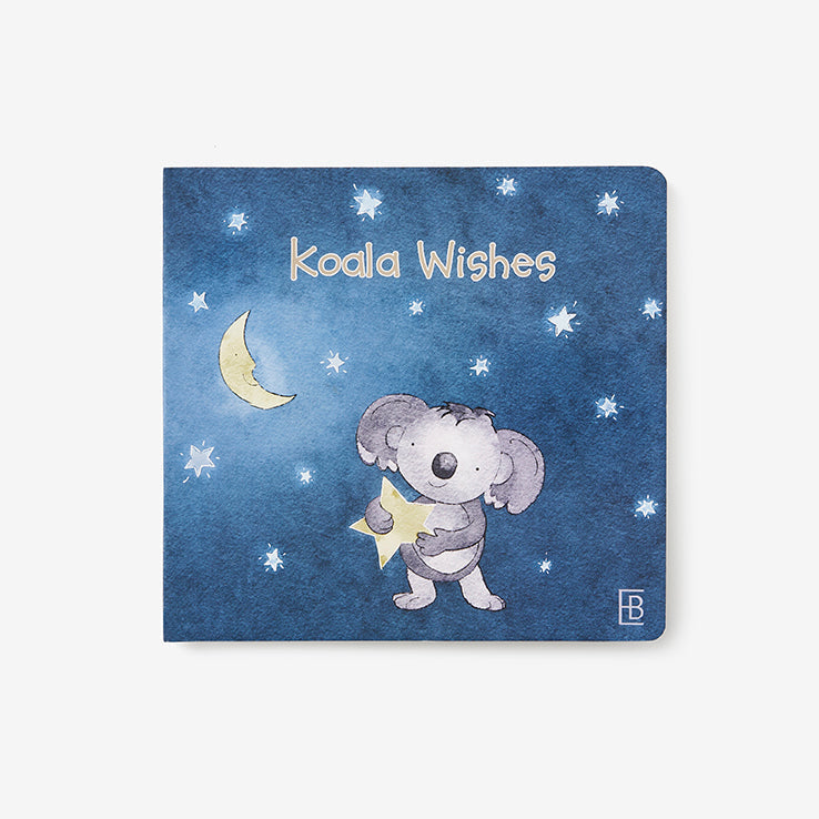 Unisex | Koala Wishes Board Book | Blue