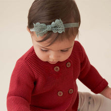Girls | Holiday Lacey Bow Baby Headband 3PK | Multi