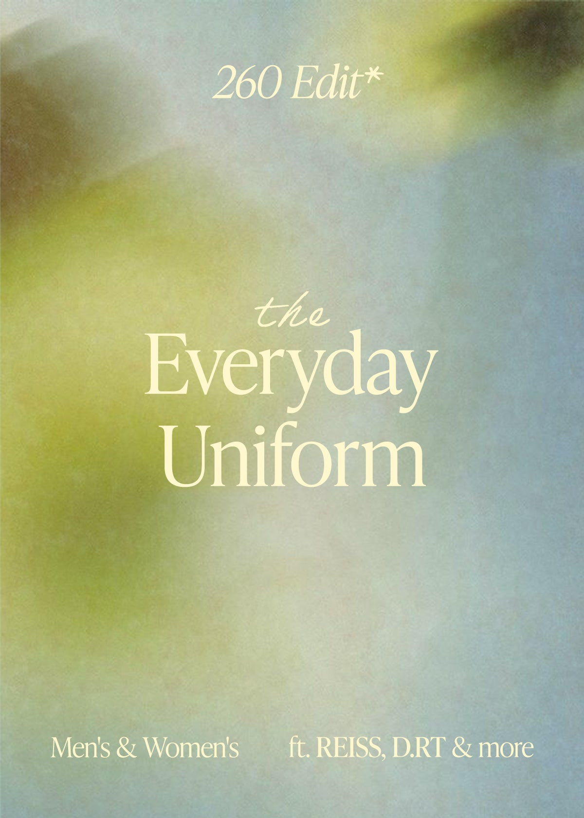 260 Edit Everyday Uniform, MIA