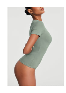 Essential String Thong | Sage Green