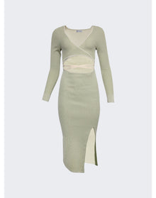 Ester Manas | Women | Peephole Knit Dress | Laurel