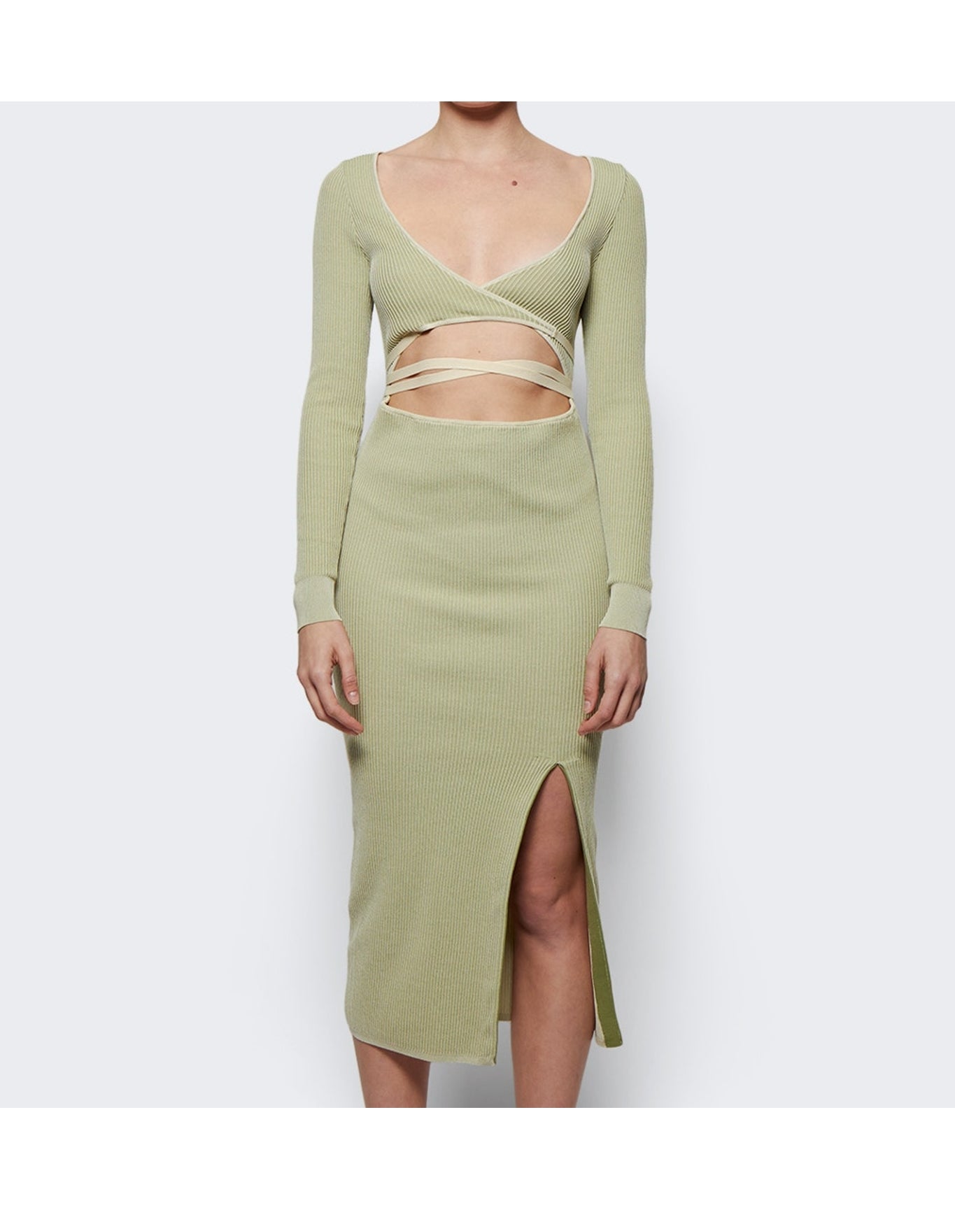 Ester Manas | Women | Peephole Knit Dress | Laurel