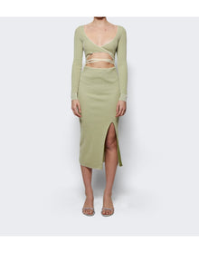 Ester Manas | Women | Peephole Knit Dress | Laurel