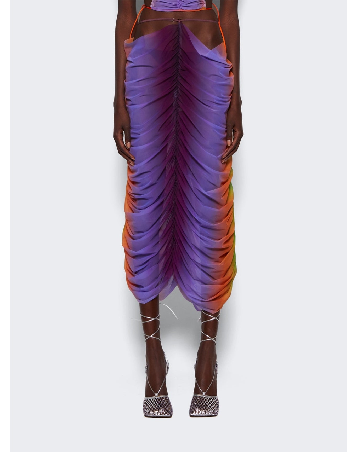 Ester Manas | Women | Sunset Sarong Skirt | Multicolor