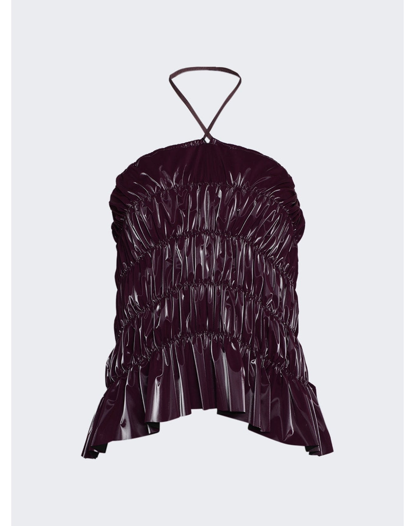Ester Manas | Women | Wind-flower Mini Skirt | Burgundy