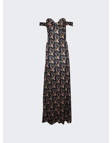 Etro | Women | Abito Long Dress | Brown