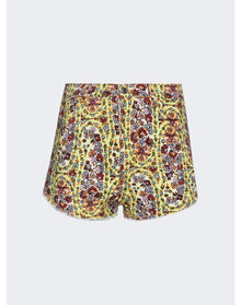 Etro | Women | Floral Denim Shorts | Verde