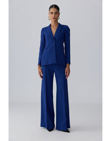 Diane Wide Leg Pant | Dark Navy