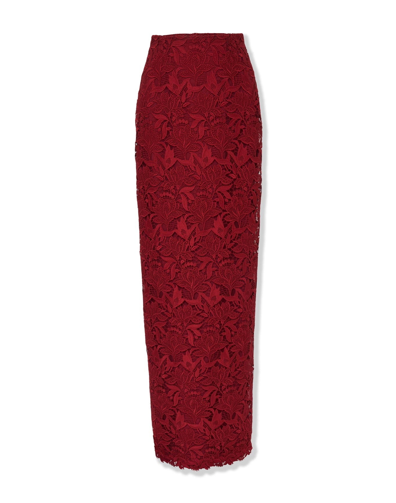 Column Skirt | Garnet
