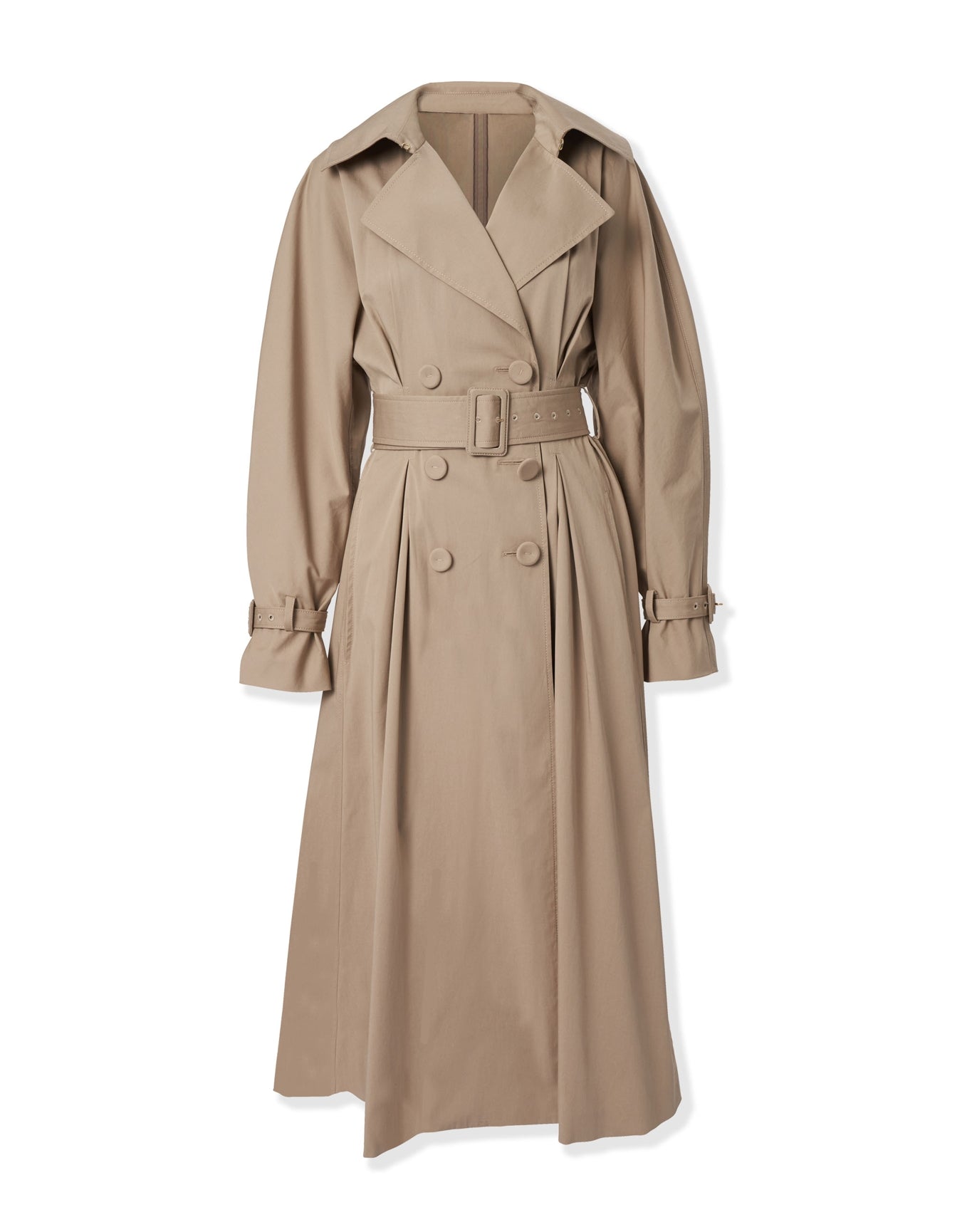 A-Line Trench Coat | Stone