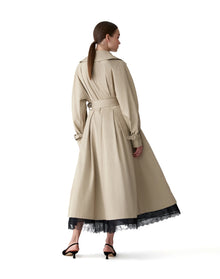 A-Line Trench Coat | Stone