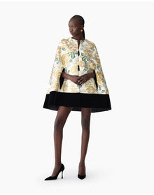 Mini Cape | Ivory Multi