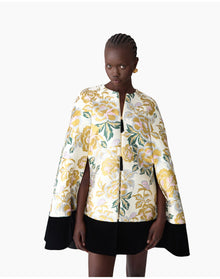 Mini Cape | Ivory Multi