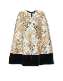 Mini Cape | Ivory Multi