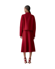 Flare Skirt | Garnet Multi