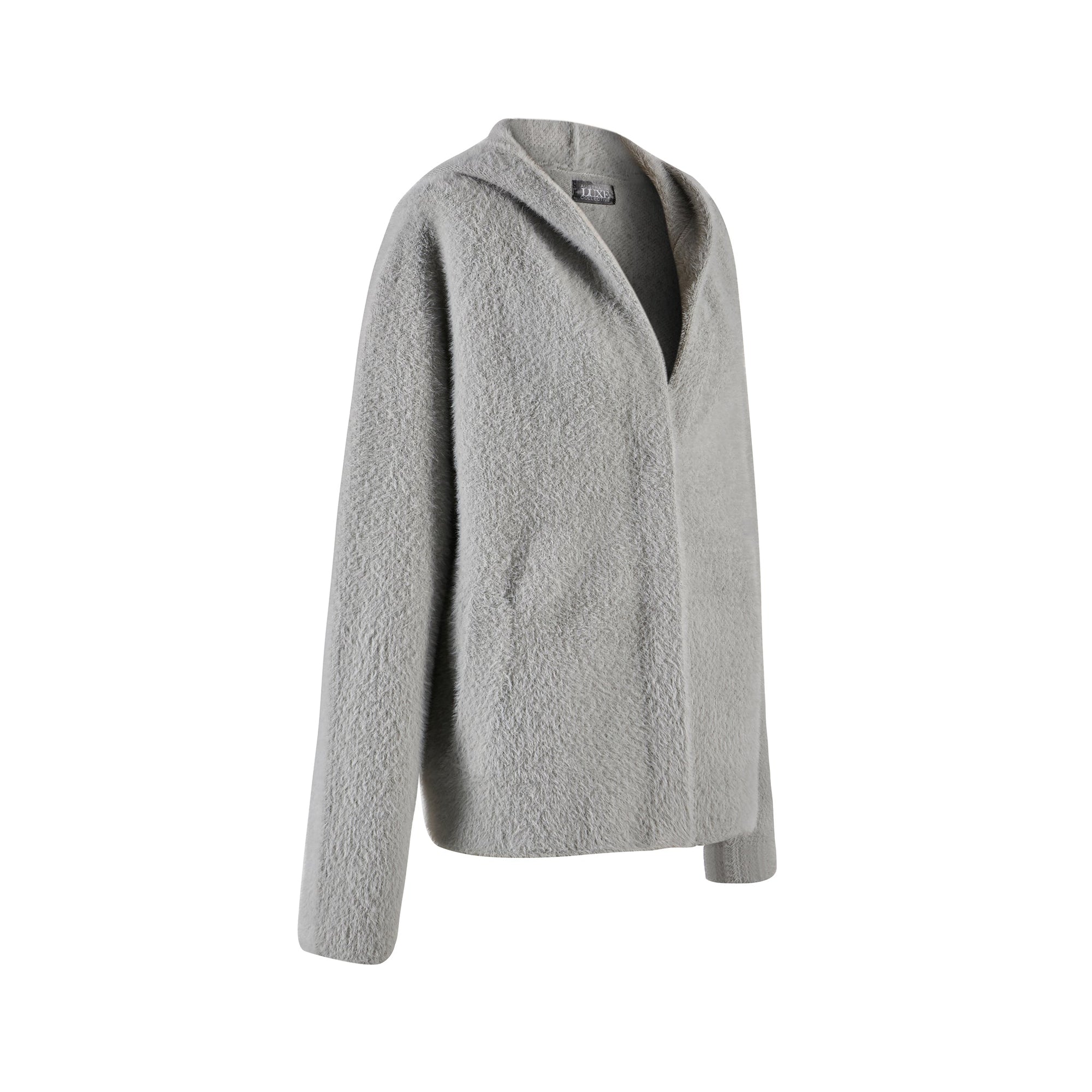 FAB HOODIE ICE GRAY - Australia Luxe Collective