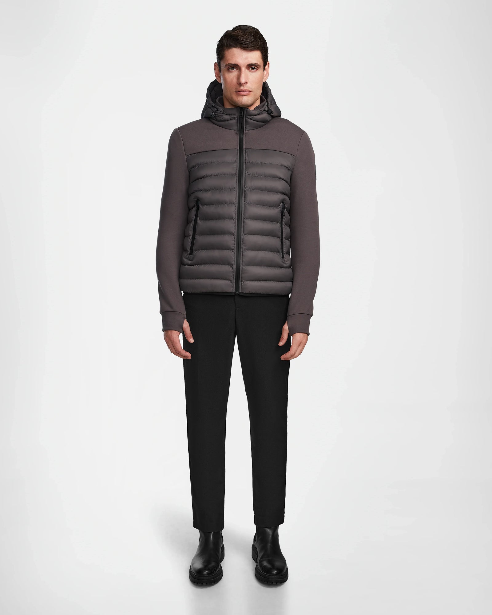 Men | Hybrid Lightweight Down Jacket Durin M M123515 | Grey