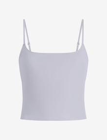 Faux Leather Cami Crop Top::Mist::Main