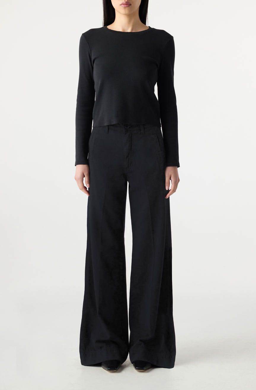 AMO Denim | Frida Trouser in Vintage Black