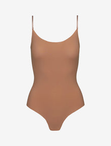 Classic Cami Bodysuit::Caramel::Main