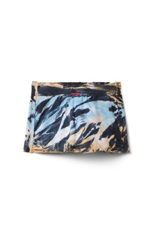 Women | Cut-Off Side Shirred Fleece Mini Skirt | Power Wash 1