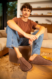 MENS CLOSED MULE CLAY - Australia Luxe Collective