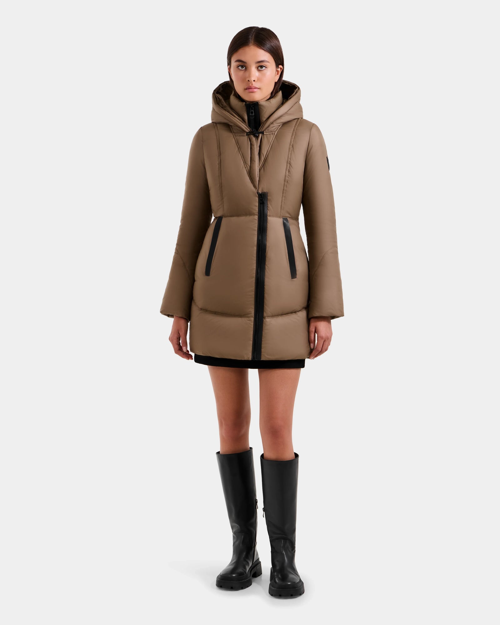 Women | Down Puffer Martina FF L125609 | Taupe