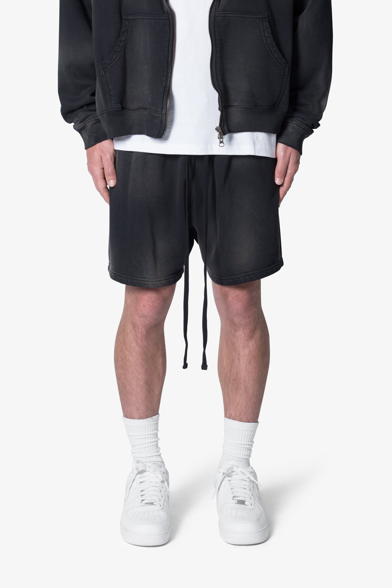 Faded Every Day Sweatshorts | Washed Black