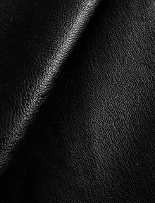 Faux Leather Five Pocket Pant::Black::Detail
