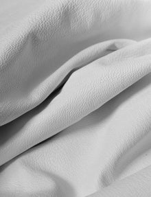 Faux Leather Relaxed Short::White::Detail