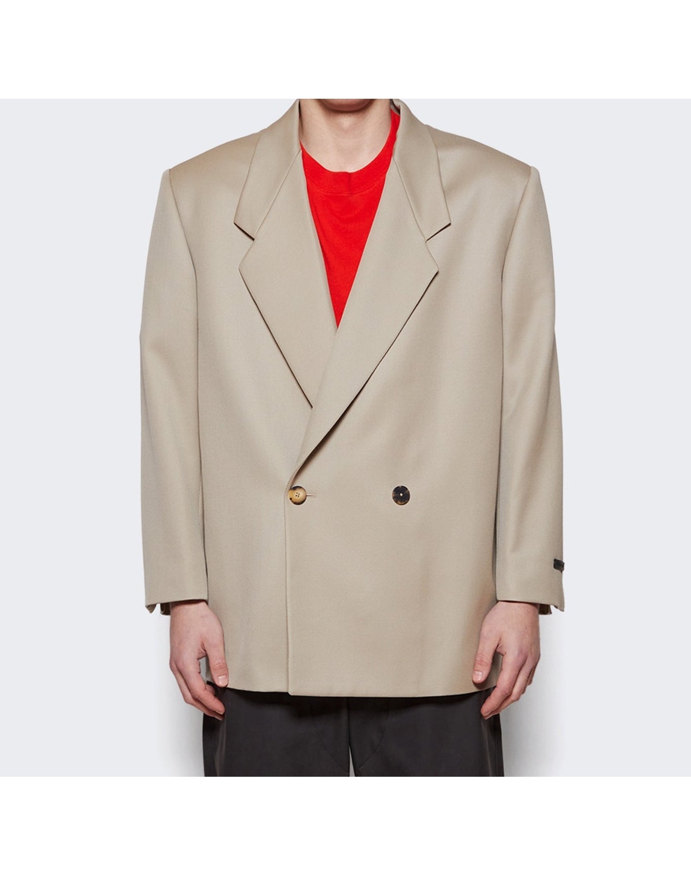 Fear of God | Men | Eternal Twill Wool Suit Jacket | Dusty Beige