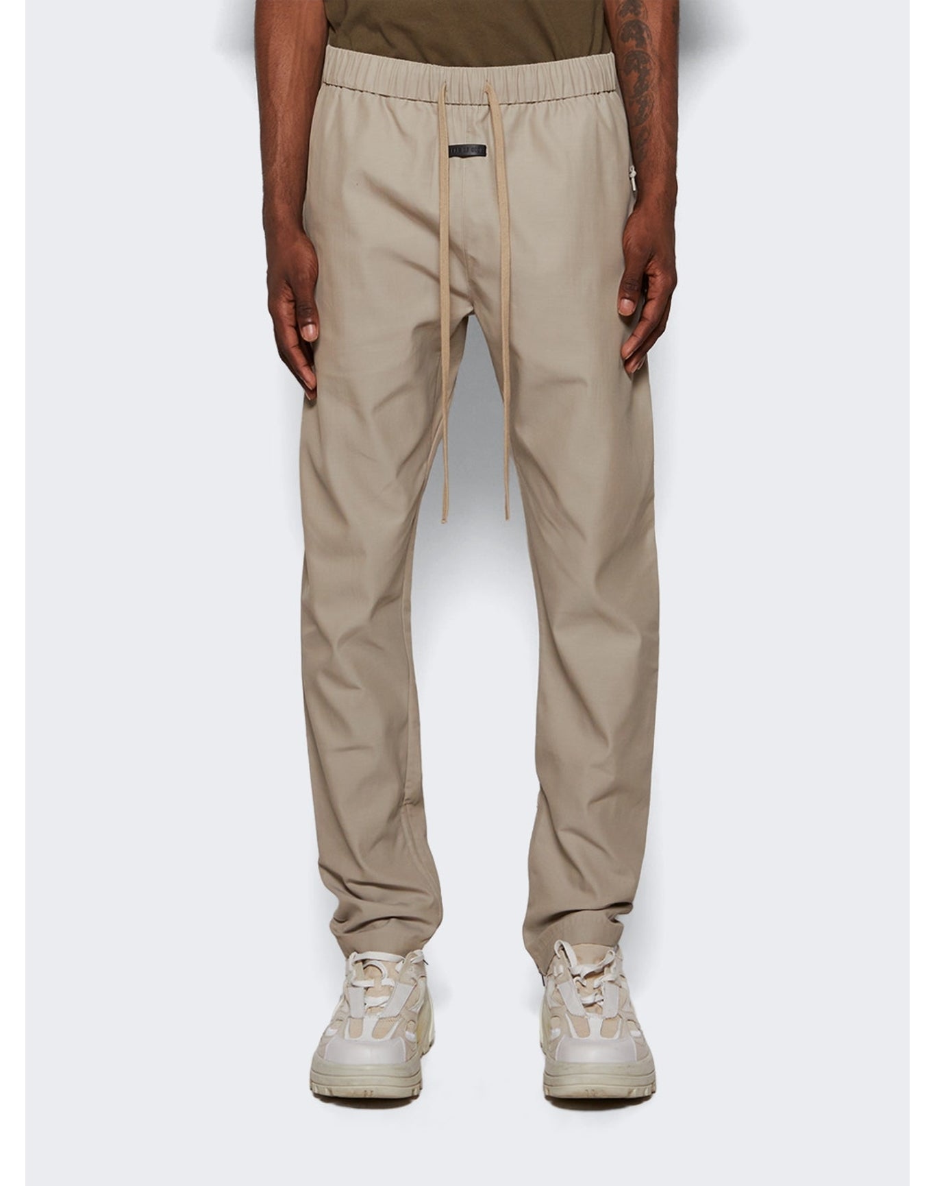 Fear of God | Men | Eternal Wool Nylon Slim Pants | Dusty Beige