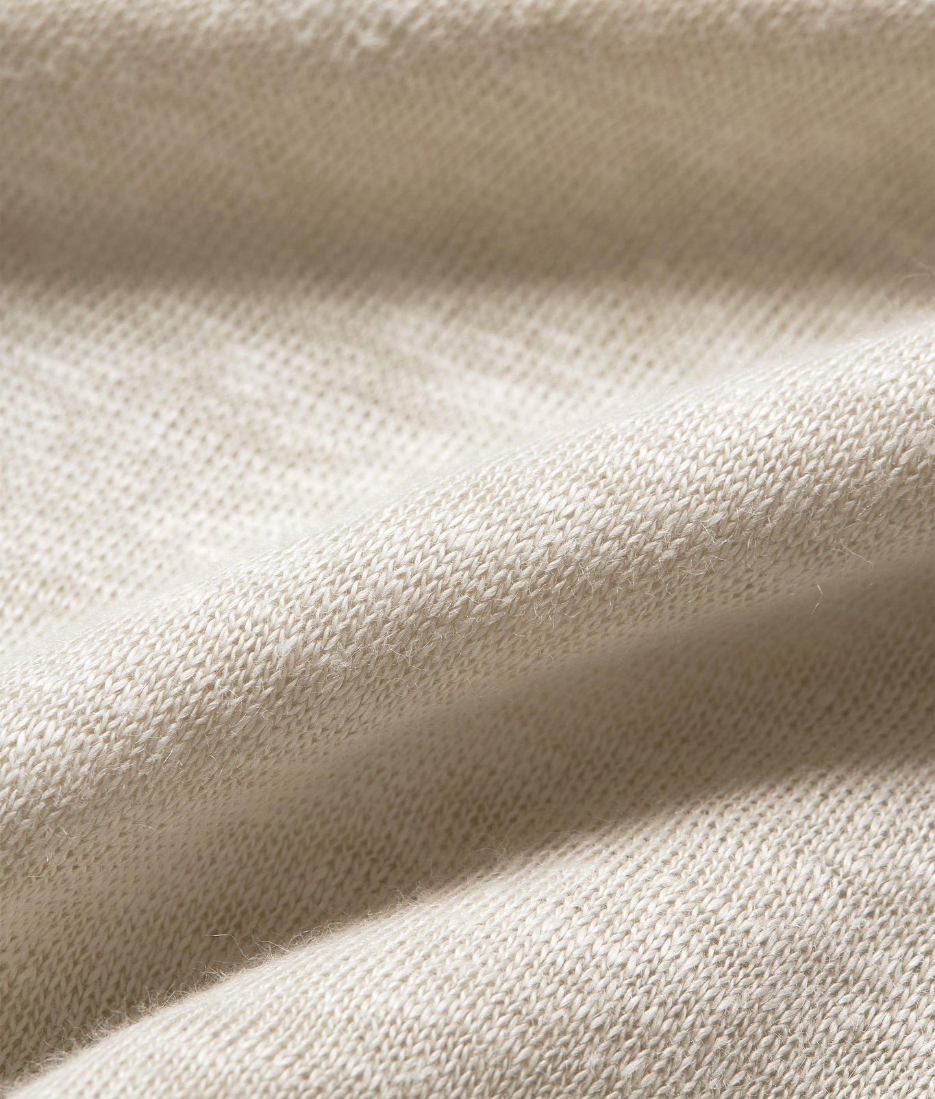 Felix Tailored Fit Long-Sleeve Slub Linen Polo Shirt | Pebble