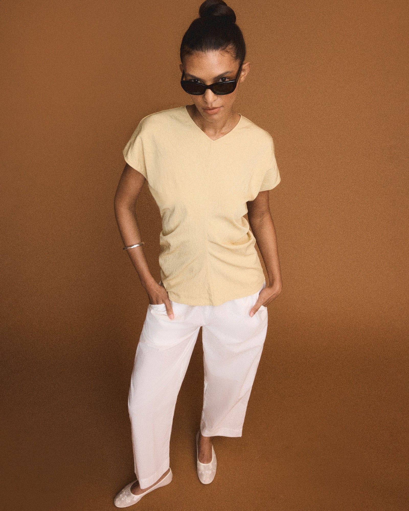 Vanessa | Finola Relaxed-Waist Blouse in Size Small